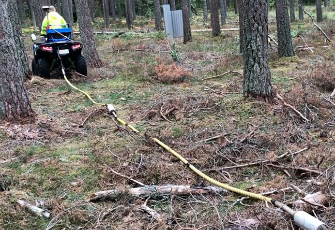 I skog använder vi RTA-antenn